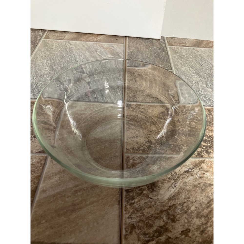 Duralex Lys Clear Tempered Glass Mixing Bowl 10.25 Inch Made in France